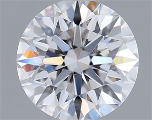 Picture of Lab Grown Diamond 1.03 Carats, Round with Ideal Cut, D Color, VVS1 Clarity and Certified by IGI