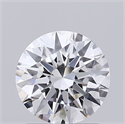 Del inventario de diamantes de laboratorio, 1.12 quilates, Redondo , Color D, claridad VS2 y certificado GIA