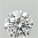 Del inventario de diamantes de laboratorio, 2.09 quilates, Redondo , Color D, claridad VVS2 y certificado IGI