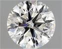 Natural Diamond 0.83 Carats, Round with Excellent Cut, I Color, SI2 Clarity and Certified by GIA