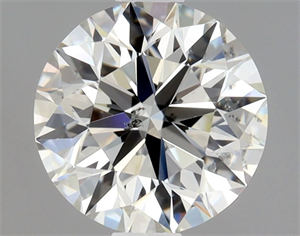 Picture of Natural Diamond 0.83 Carats, Round with Excellent Cut, I Color, SI2 Clarity and Certified by GIA