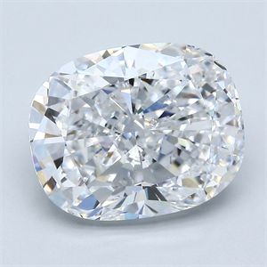 Foto Diamante Natural 5.14 quilates, Del cojín , Color E, claridad SI2 y certificado GIA de