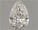 Natural Diamond 0.70 Carats, Pear with  Cut, F Color, VS2 Clarity and Certified by GIA