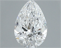 Diamante Natural 0.40 quilates, De pera , Color D, claridad VS1 y certificado GIA