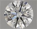 Diamante Natural 0.45 quilates, Redondo , Color H, claridad VS2 y certificado GIA