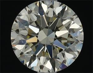 Picture of Natural Diamond 0.70 Carats, Round with Excellent Cut, N Color, IF Clarity and Certified by GIA