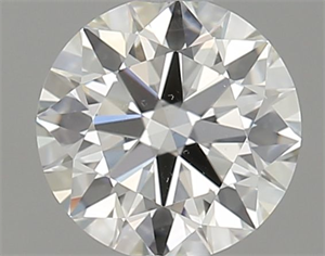 Foto Diamante Natural 0.70 quilates, Redondo , Color I, claridad VS1 y certificado GIA de