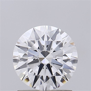 Picture of Lab Grown Diamond 1.35 Carats, Round with Excellent Cut, E Color, VVS2 Clarity and Certified by IGI