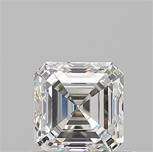 Picture of Natural Diamond 0.70 Carats, Asscher with  Cut, J Color, VVS1 Clarity and Certified by GIA