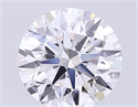 Del inventario de diamantes de laboratorio, 3.17 quilates, Redondo , Color D, claridad VVS1 y certificado IGI