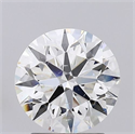 Natural Diamond 2.01 Carats, Round with Excellent Cut, I Color, SI2 Clarity and Certified by GIA