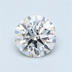 Foto Diamante Natural 0.70 quilates, Redondo , Color D, claridad SI1 y certificado GIA de