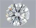 Natural Diamond 0.43 Carats, Round with Excellent Cut, F Color, VS2 Clarity and Certified by GIA