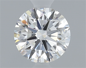 Picture of Natural Diamond 0.43 Carats, Round with Excellent Cut, F Color, VS2 Clarity and Certified by GIA