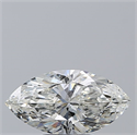 Natural Diamond 2.03 Carats, Marquise with  Cut, H Color, SI2 Clarity and Certified by GIA