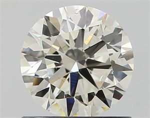 Picture of Natural Diamond 0.80 Carats, Round with Excellent Cut, I Color, VS2 Clarity and Certified by IGI