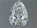 Natural Diamond 0.70 Carats, Pear with  Cut, I Color, VS1 Clarity and Certified by GIA