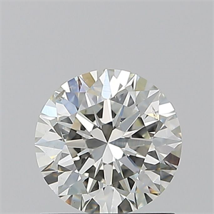 Picture of Natural Diamond 1.00 Carats, Round with Excellent Cut, I Color, SI1 Clarity and Certified by GIA