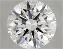 Lab Grown Diamond 2.02 Carats, Round with Ideal Cut, E Color, VVS2 Clarity and Certified by IGI