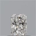 Natural Diamond 0.30 Carats, Radiant with  Cut, F Color, VS1 Clarity and Certified by GIA