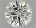 Diamante Natural 1.54 quilates, Redondo , Color J, claridad VVS1 y certificado GIA