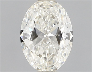 Picture of Natural Diamond 0.41 Carats, Oval with  Cut, I Color, VVS2 Clarity and Certified by GIA