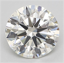 Natural Diamond 0.73 Carats, Round with Excellent Cut, J Color, VS2 Clarity and Certified by GIA