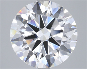 Picture of Lab Grown Diamond 6.03 Carats, Round with Ideal Cut, G Color, VVS2 Clarity and Certified by IGI