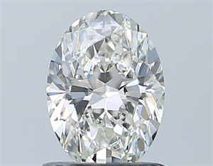 Picture of Natural Diamond 0.90 Carats, Oval with  Cut, H Color, VVS1 Clarity and Certified by GIA