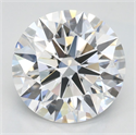Del inventario de diamantes de laboratorio, 2.60 quilates, Redondo , Color D, claridad VVS1 y certificado IGI