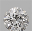 Natural Diamond 0.40 Carats, Round with Excellent Cut, G Color, I1 Clarity and Certified by GIA
