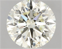 Natural Diamond 1.01 Carats, Round with Very Good Cut, N Color, VS2 Clarity and Certified by GIA