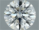 Natural Diamond 0.50 Carats, Round with Excellent Cut, I Color, VS1 Clarity and Certified by GIA