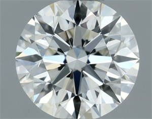 Picture of Natural Diamond 0.50 Carats, Round with Excellent Cut, I Color, VS1 Clarity and Certified by GIA