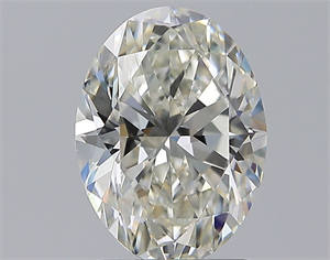 Picture of Natural Diamond 1.71 Carats, Oval with  Cut, J Color, SI2 Clarity and Certified by GIA