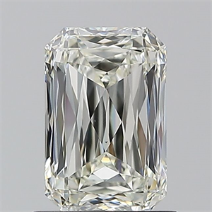 Picture of Natural Diamond 1.22 Carats, Radiant with  Cut, K Color, VS2 Clarity and Certified by GIA