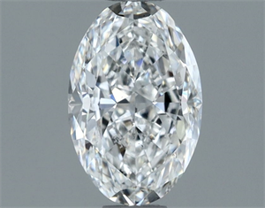 Picture of Natural Diamond 1.00 Carats, Oval with  Cut, E Color, SI1 Clarity and Certified by GIA