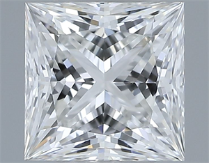 Foto Diamante Natural 0.66 quilates, Princesa , Color G, claridad VS1 y certificado GIA de