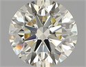 Diamante Natural 1.00 quilates, Redondo , Color N, claridad VVS1 y certificado GIA