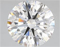 Lab Grown Diamond 5.05 Carats, Round with Ideal Cut, D Color, VVS2 Clarity and Certified by IGI