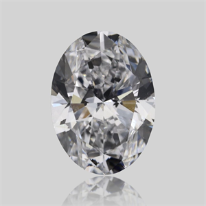 Picture of Natural Diamond 0.29 Carats, Oval with  Cut, D Color, VS2 Clarity and Certified by GIA