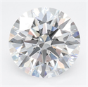 Lab Grown Diamond 3.80 Carats, Round with Ideal Cut, D Color, VVS1 Clarity and Certified by IGI