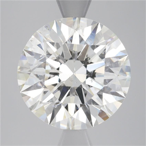 Foto Diamante Natural 3.57 quilates, Redondo , Color I, claridad SI2 y certificado GIA de