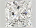 Diamante Natural 1.50 quilates, Princesa , Color H, claridad IF y certificado GIA