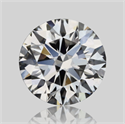 Diamante Natural 0.44 quilates, Redondo , Color E, claridad IF y certificado GIA