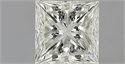 Natural Diamond 0.81 Carats, Princess with  Cut, L Color, VVS1 Clarity and Certified by GIA
