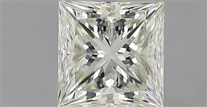 Picture of Natural Diamond 0.81 Carats, Princess with  Cut, L Color, VVS1 Clarity and Certified by GIA