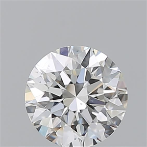 Picture of Natural Diamond 0.50 Carats, Round with Excellent Cut, H Color, SI1 Clarity and Certified by GIA