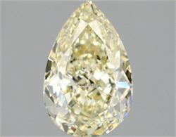 Picture of Lab Grown Diamond 2.09 Carats, Pear with  Cut, Fancy Yellow Color, VS1 Clarity and Certified by IGI