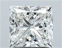 Diamante Natural 1.50 quilates, Princesa , Color I, claridad VS1 y certificado GIA
